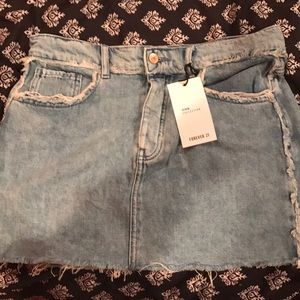 forever 21 denim skirt!